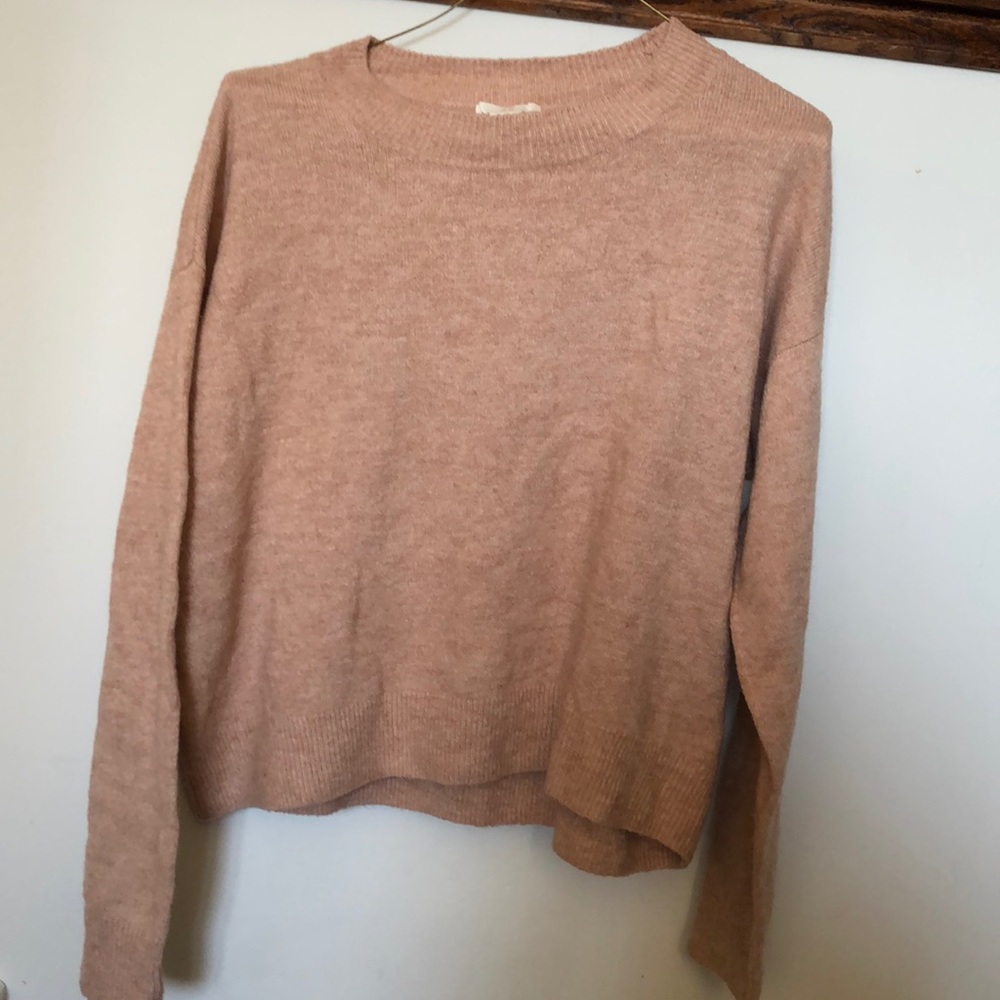 Baby pink sweater